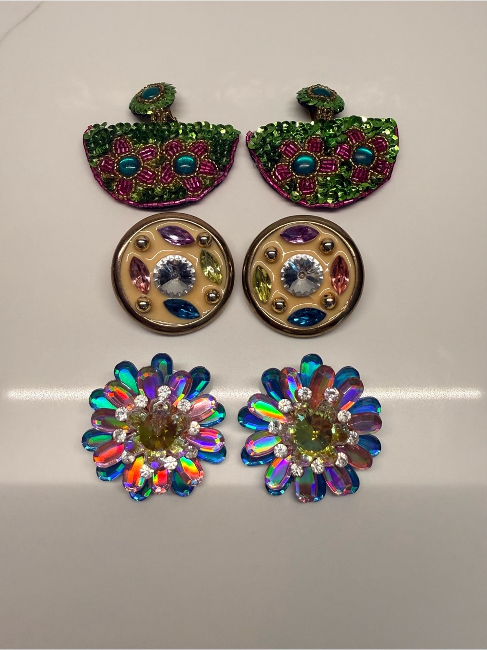 80’s 90’s fabulous costume vintage clip ons runway look